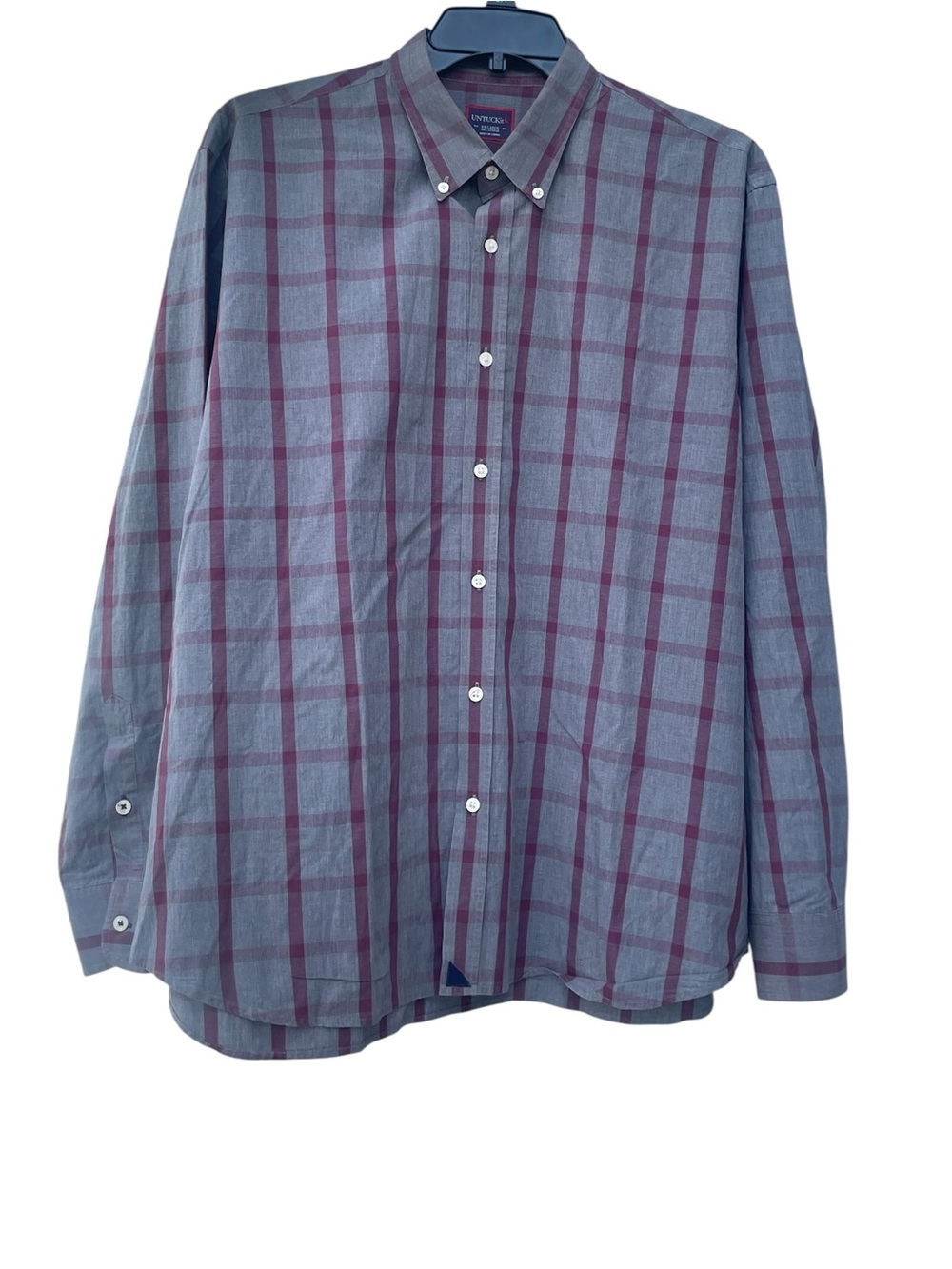 Untuckit Men’s Business Casual Button Down, Size XXL, EUC